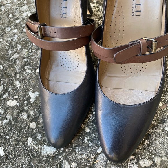 ANYI LU handmade black heels - Picture 10 of 16